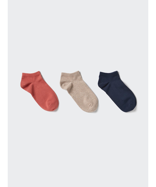 ショートソックス/3足組