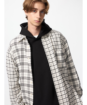 フランネルチェックシャツ