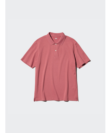 エアリズムコットンカノコポロシャツ