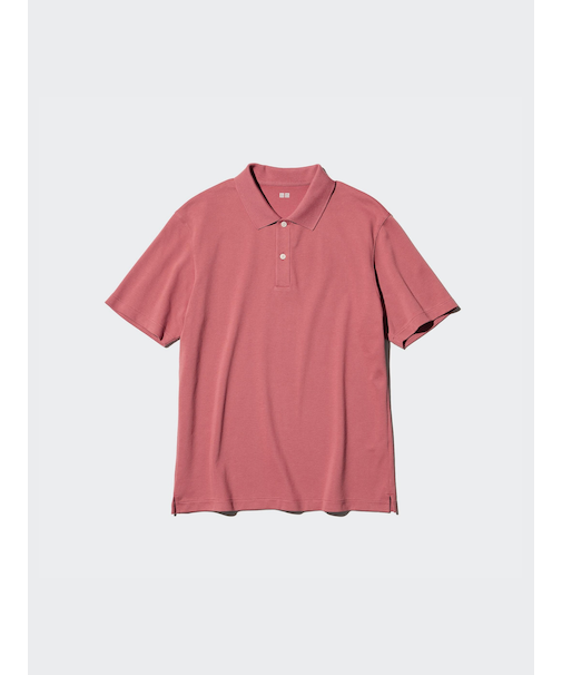 エアリズムコットンカノコポロシャツ