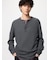 ワッフルヘンリーネックTシャツ/長袖