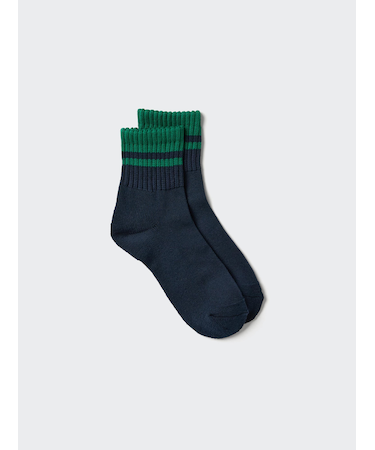 ハーフソックス/パイル/ライン