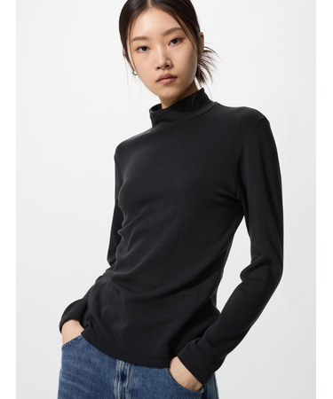 超極暖ヒートテックハイネックT/長袖