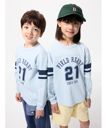 エアリズムコットンクルーネックTシャツ長袖