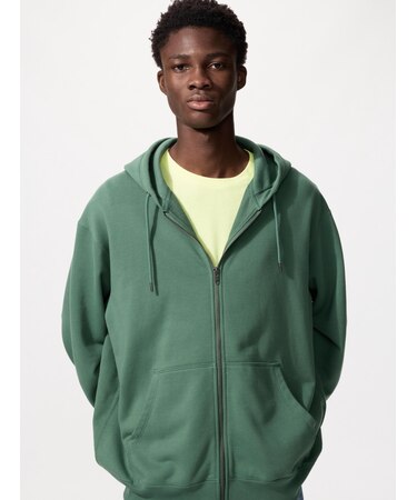 スウェットフルジップパーカ