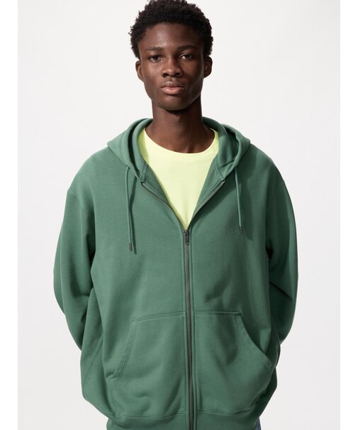 スウェットフルジップパーカ