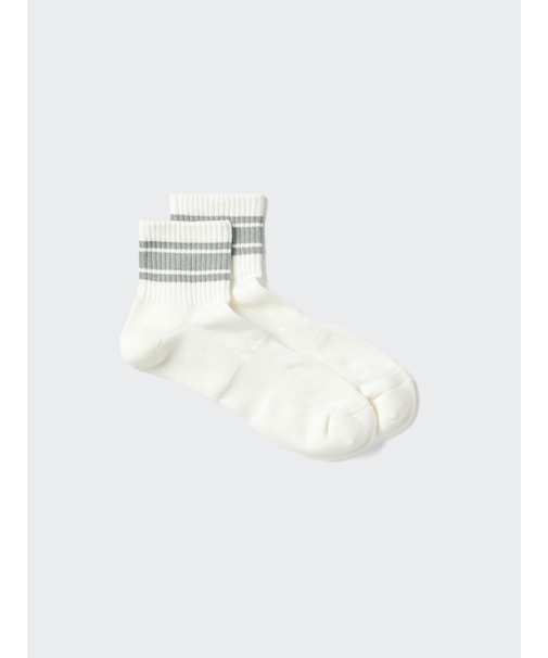 スポーツハーフソックス/パイルライン