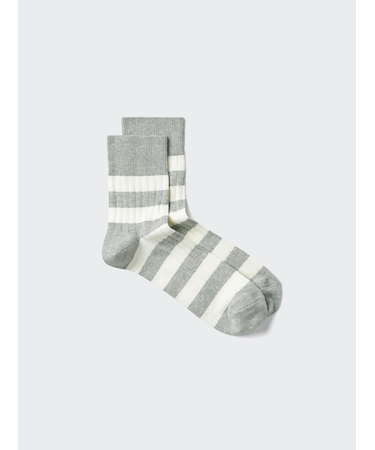 ハーフソックス/ボーダー