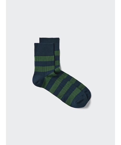 ハーフソックス/ボーダー