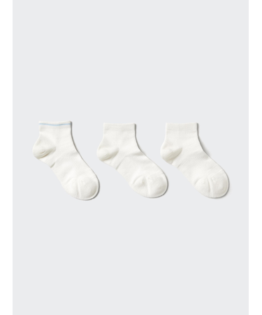 ショートソックス/3足組/パイルライン