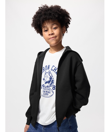 ドライスウェットフルジップパーカ