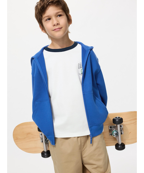 ドライスウェットフルジップパーカ