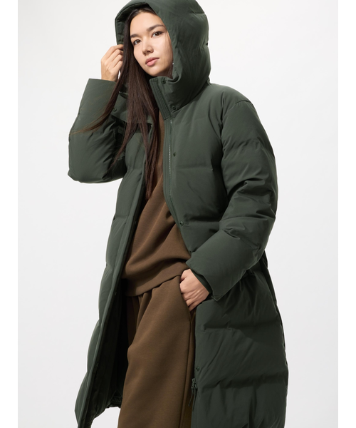 シームレスダウンロングコート｜ユニクロの通販｜&mall（アンドモール