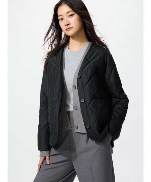 パフテックノーカラージャケット|ユニクロの通販|&mall(アンド パフテックノーカラージャケット|ユニクロの通販|&mall(アンド