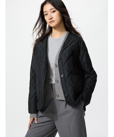 パフテックノーカラージャケット