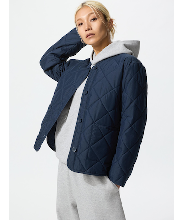 パフテックノーカラージャケット