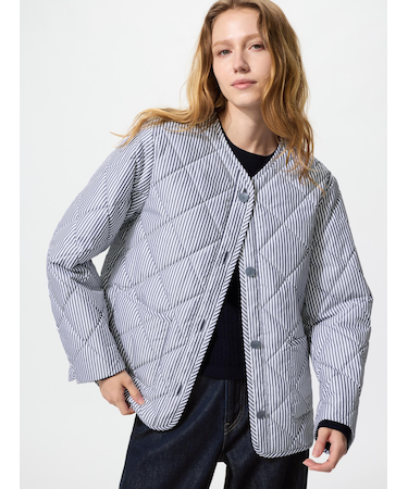 パフテックノーカラージャケット