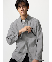 ブロードシャツ/チェック/ボタンダウン