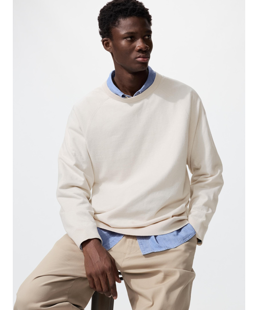 ウォッシャブルクルーネックセーター