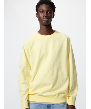 ウォッシャブルクルーネックセーター