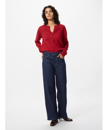 EZYワイドストレートジーンズ