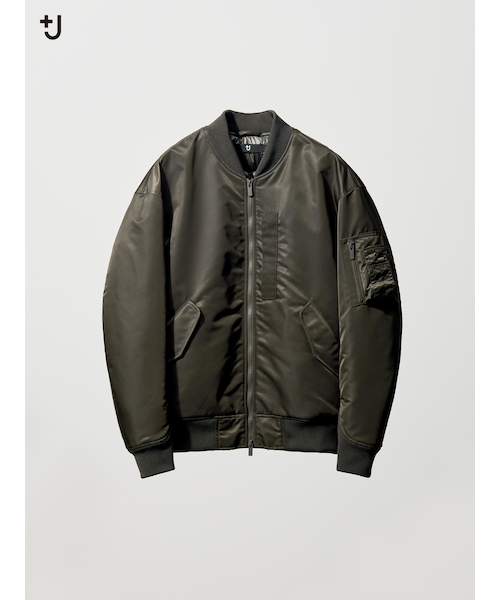 ハイブリッドダウンオーバーサイズma-1 ハイブリッドダウンオーバーサイズMA－1｜ユニクロの通販｜&mall