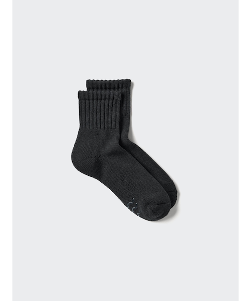 ヒートテックハーフソックス/パイル/ソフトフィット