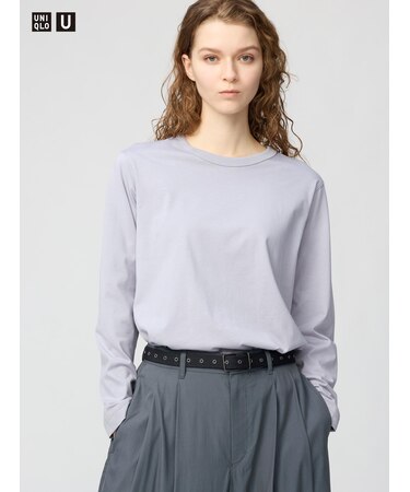 スーピマコットンT/長袖