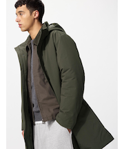 ハイブリッドダウンコート