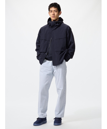 ストレッチイージーアンクルパンツ/シアサッカー