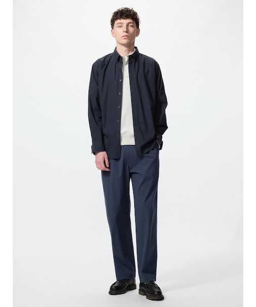 ストレッチイージーアンクルパンツ/シアサッカー