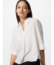 レーヨンスキッパーブラウス7分袖