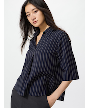 レーヨンスキッパーブラウス7分袖