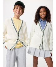 ウォッシャブルニットカーディガン