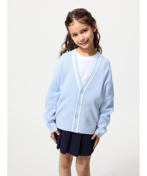 ウォッシャブルニットカーディガン