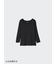 ヒートテックUネックTシャツ/9分袖