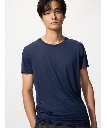 エアリズムクルーネックT半袖