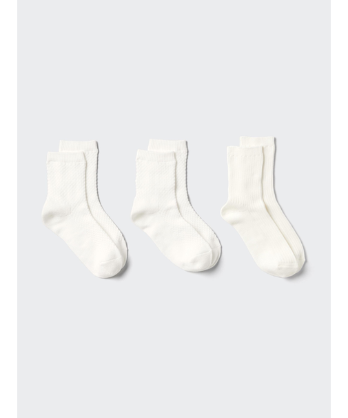 ソックス/3足組/ポップコーン