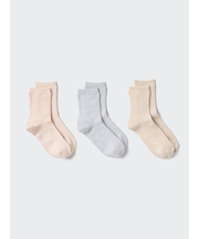 ソックス/3足組/ポップコーン