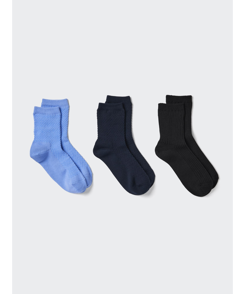 ソックス/3足組/ポップコーン