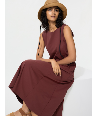 ウルトラストレッチエアリズムワンピース/ノースリーブ