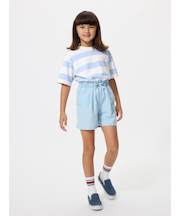GIRLS イージーショートパンツ/シャンブレー