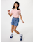 GIRLS デニムショートパンツ