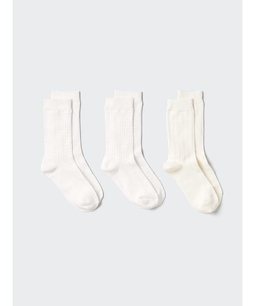 ソックス/3足組/レース