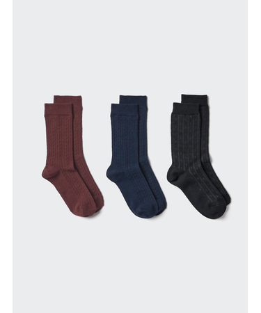 ソックス/3足組/レース