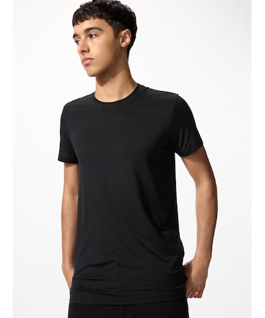 ヒートテッククルーネックT