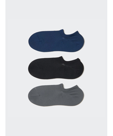 ベリーショートソックス/3足組/スリムフィット