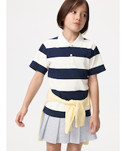 ドライカノコボーダーポロシャツ