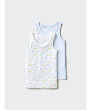 コットンメッシュタンクトップ/2枚組