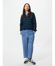 コットンリラックスアンクルパンツ